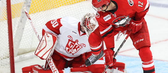 Grand Rapids Griffins 4, Charlotte Checkers 1
