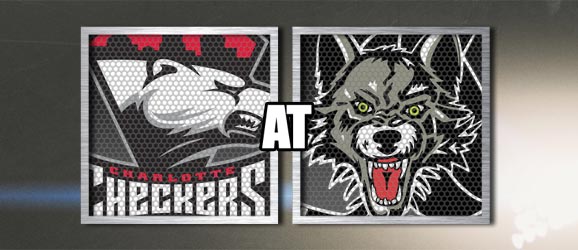 Charlotte Checkers at Chicago Wolves