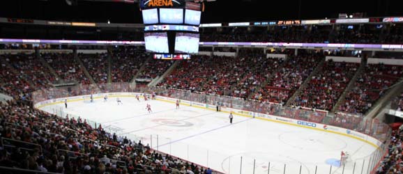 Charlotte Checkers at Raleigh's PNC Arena