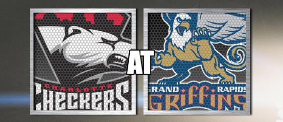 Charlotte Checkers vs. Grand Rapids Griffins - Oct. 25, 2013
