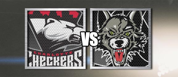 Charlotte Checkers vs. Chicago Wolves