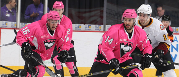 Charlotte Checkers Pink in the Rink